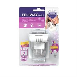 FELIWAY Help. Diffuser med kassette. Mod stress og uønsket adfærd hos katte.